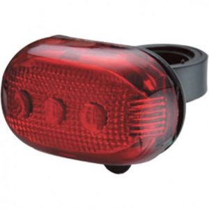 TKX Faro Trasero LED para Bicicleta Negro
